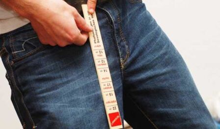 Measure penis size