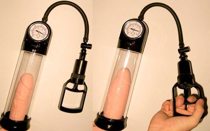 The results of the pump use
