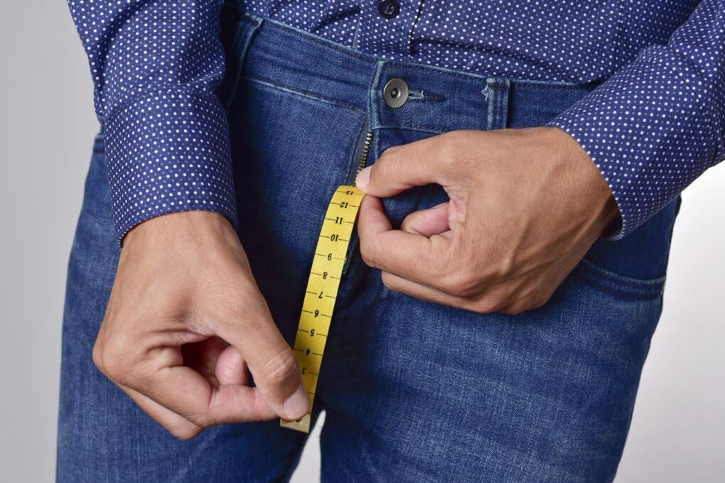 Measure penis size after enlargement